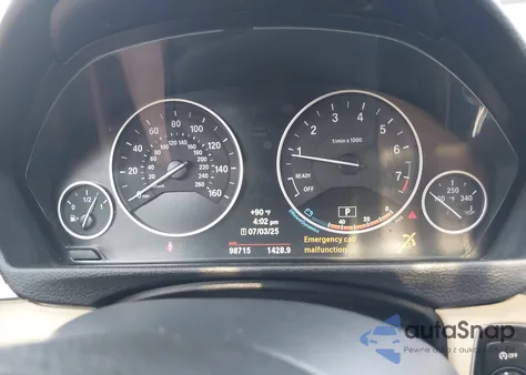 2013 BMW 328I xDrive из США, поврежденный, VIN WBA3B5G59DNS01519